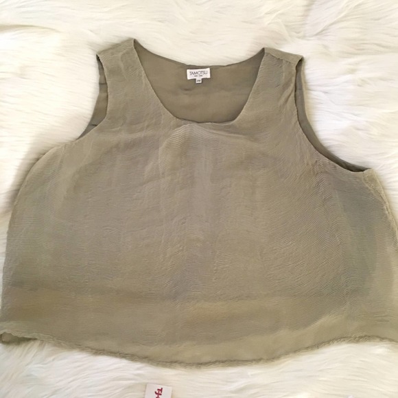 Tamotsu Ruched Shell - 24W - Picture 3 of 6